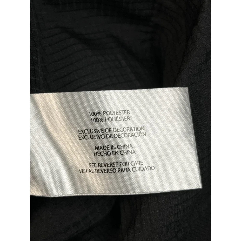 Banana Republic Chino Pants Mens 36x30 Black‎ Polyester Travel Slim Fit